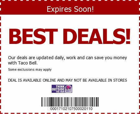 Taco Bell Promo Code