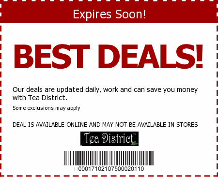 Tea District Promo Code