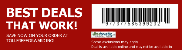 TollFreeForwarding.com Coupon