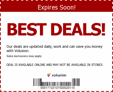 Volusion Promo Code