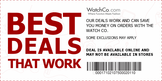 Watch Co Coupons