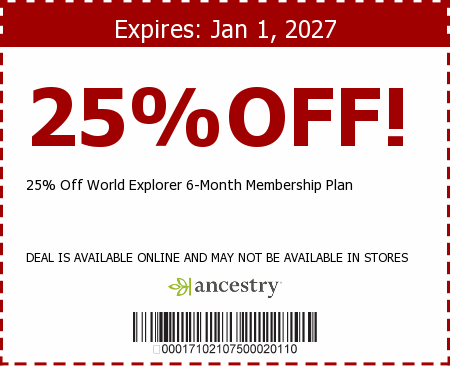 ancestry.com Promo Code