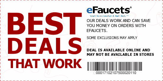 eFaucets Coupons