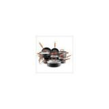 Rachael Ray 14-pc. Nonstick Hard Anodized Cookware Set, Orange Coupons