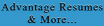Advantage Resumes &amp; More Coupons