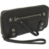 Linea Pelle Accessories Dylan Zip Wallet Black - Clutch Coupons