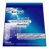 Crest 3D White Professional Effects Whitestrips, 40 count Coupons