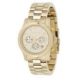 Michael Kors Watch, Women's Chronograph Goldtone Bracelet MK5055 Coupons