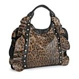 Steve Madden Alexia Leopard Rose Ruffle Tote Coupons