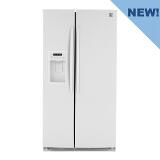 Kenmore 26.5cu/ft Side-by-Side Refrigerator (white) Coupons