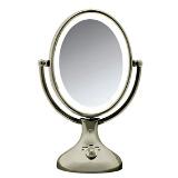 Conair Nickel Double Sided Lighted Makeup Mirror Coupons
