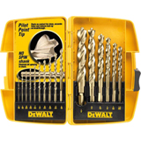 Dewalt DW1956 16 Piece Pilot Point Drill Bit Set Coupons
