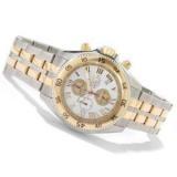 Invicta II Men's Quartz Chronograph Two-tone Stainless Steel Watch Coupons